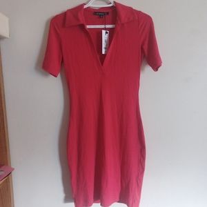 Red polo dress, xs, Dynamite